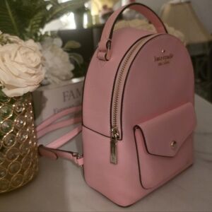 Kate Spade Pink Backpack ( New Condition)